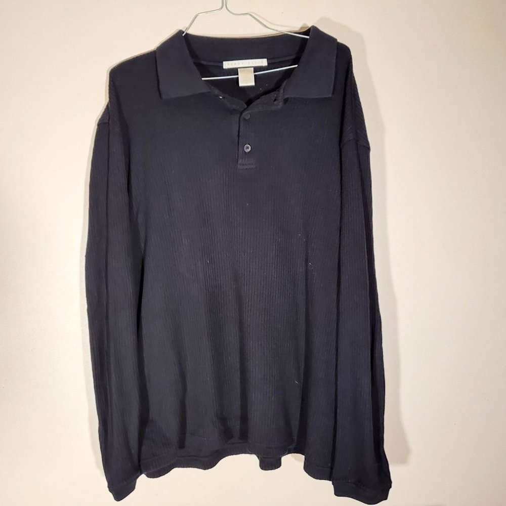 Perry Ellis long Sleeved shirt mens XL